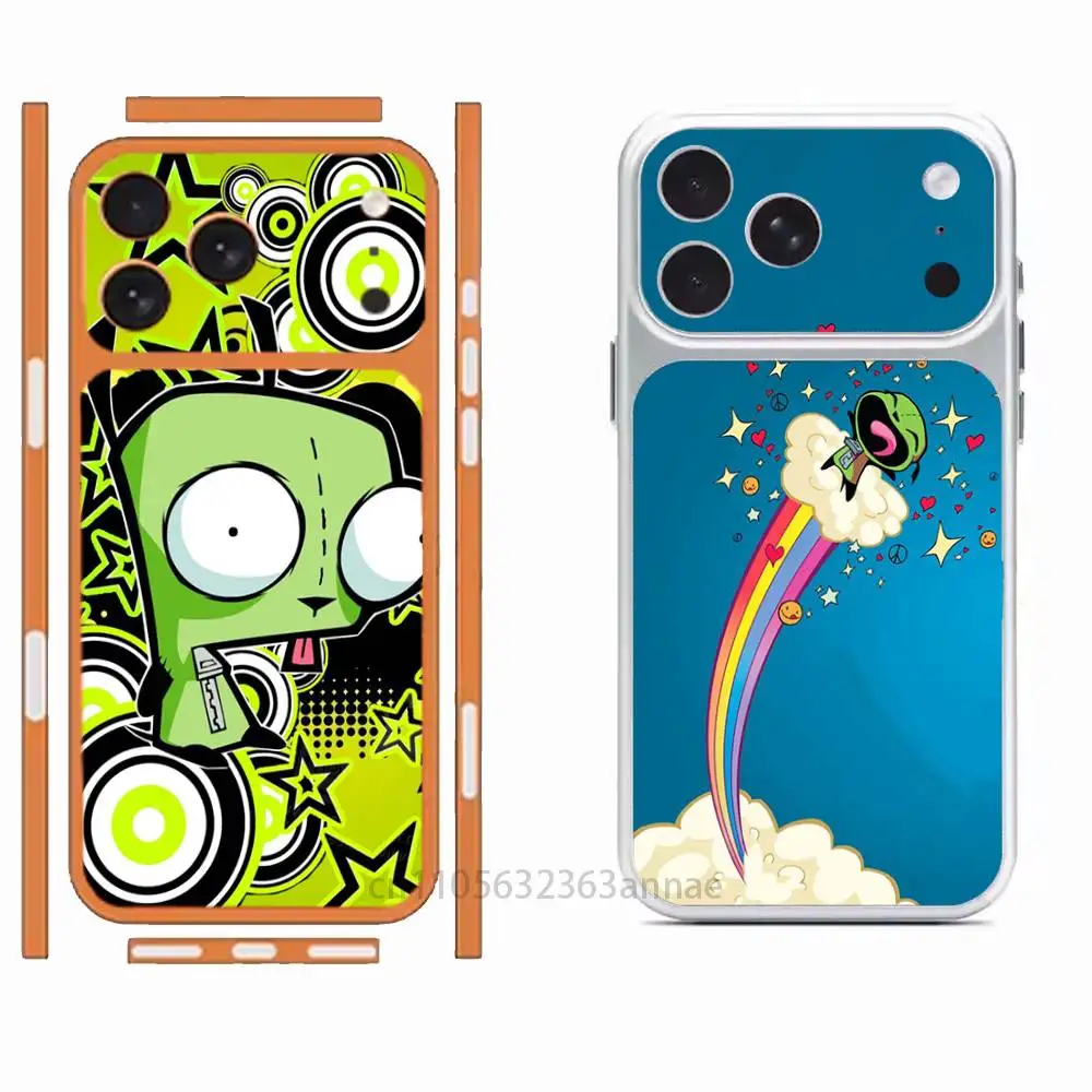 Мультяшная наклейка I-Invader Zim Gir для iPhone 17 Pro/Pro Max на заднюю панель (повторяющиеся изображения)
Мультяшная наклейка I-Invader Zim Gir для iPhone 17 Pro/Pro Max на заднюю панель (повторяющиеся изображения)
