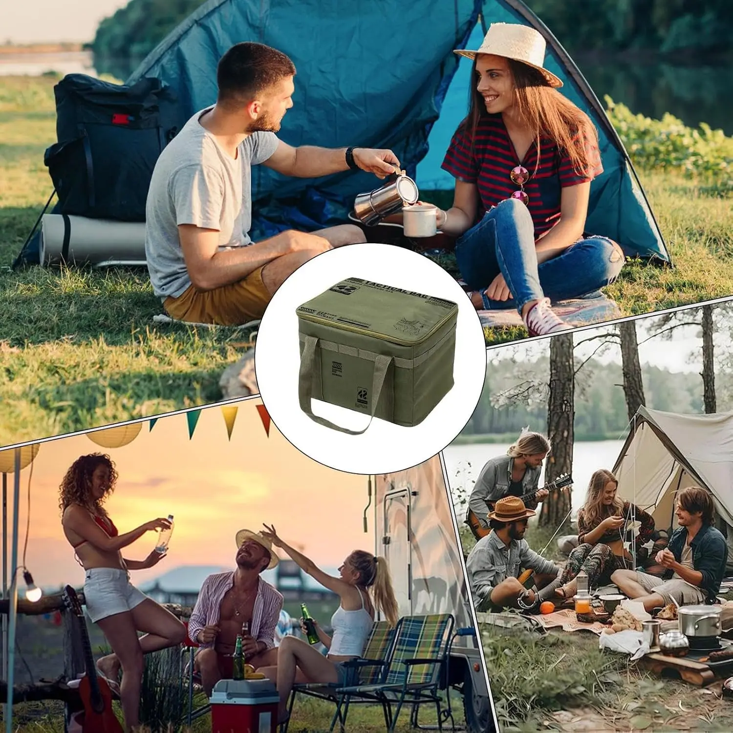 42L Tactical Camping Bag 600D Oxford Fabric Multipurpose Lightweight 600g MOLLE Webbing for Travel Storage Outdoor
42L Tactical Camping Bag 600D Oxford Fabric Multipurpose Lightweight 600g MOLLE Webbing for Travel Storage Outdoor