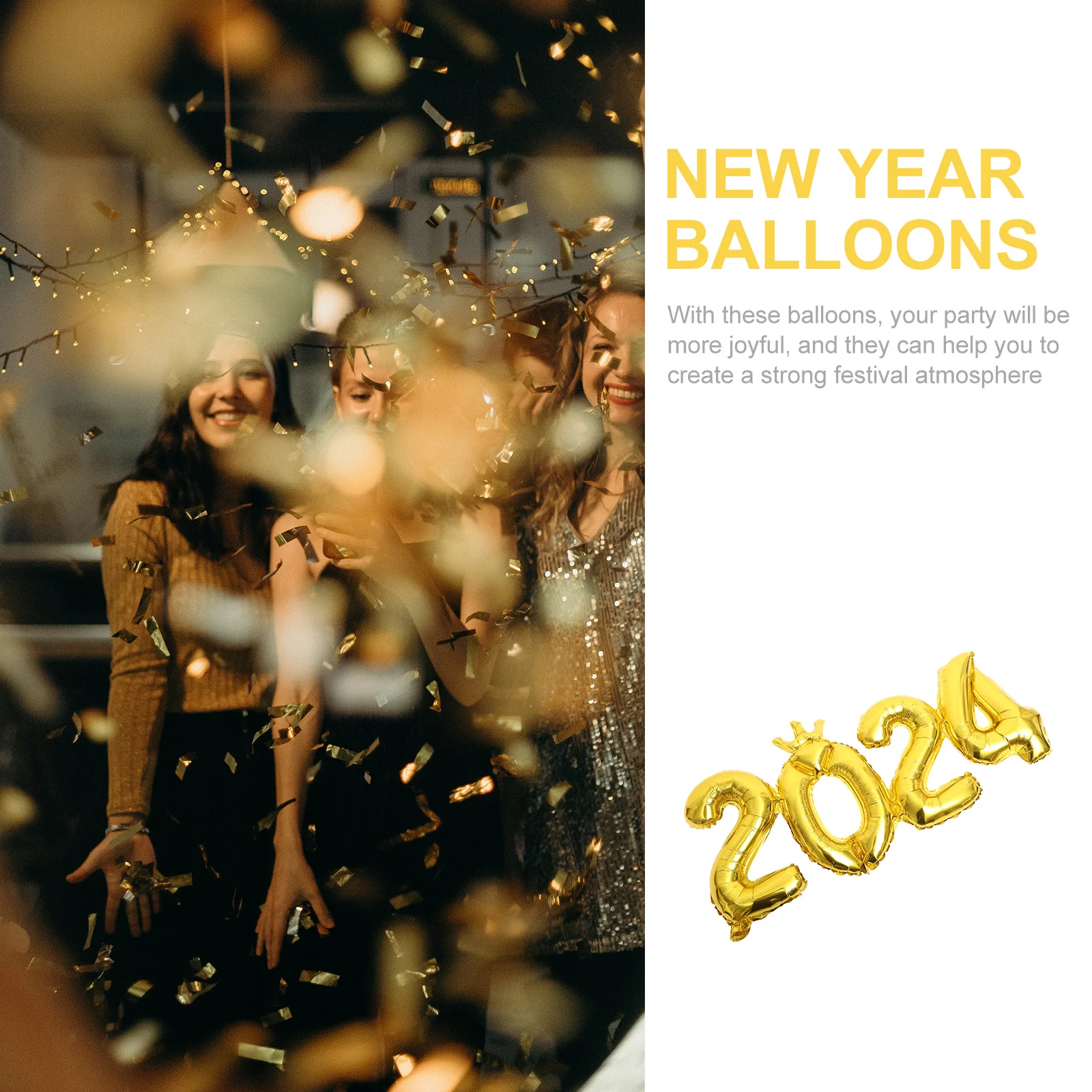 1 Set 2024 Number Balloons Aluminum Foil Decorative Balloons For New Year Party Graduation Celebration Party Favors Balloon
1 Set 2024 Number Balloons Aluminum Foil Decorative Balloons For New Year Party Graduation Celebration Party Favors Balloon