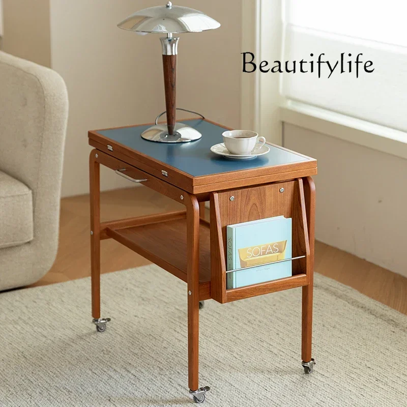 yj5 Modern simple living room home cart movable folding coffee table sofa edge small apartment solid wood
yj5 Modern simple living room home cart movable folding coffee table sofa edge small apartment solid wood