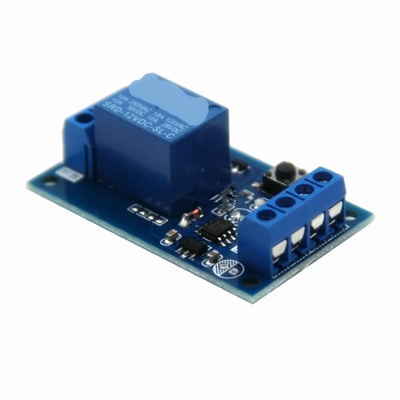 12V One-button Bistable Relay Module, Car Modification Switch, Start-stop Self-locking
12V One-button Bistable Relay Module, Car Modification Switch, Start-stop Self-locking