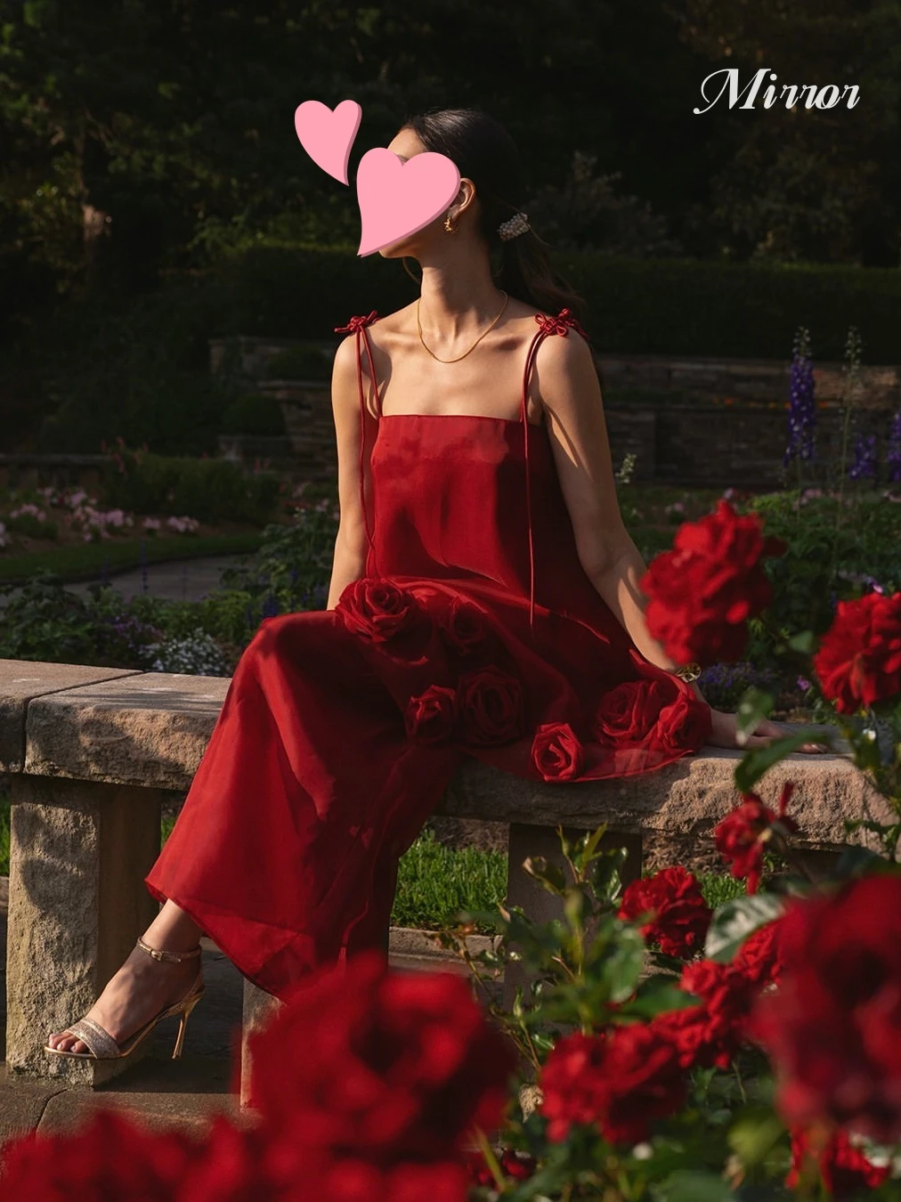 Mirror Dress Elegant Vintage Sweet Red Flowers Rose Summer Sexy Customized Formal Occasion Prom Dress Evening Party Gowns
Mirror Dress Elegant Vintage Sweet Red Flowers Rose Summer Sexy Customized Formal Occasion Prom Dress Evening Party Gowns