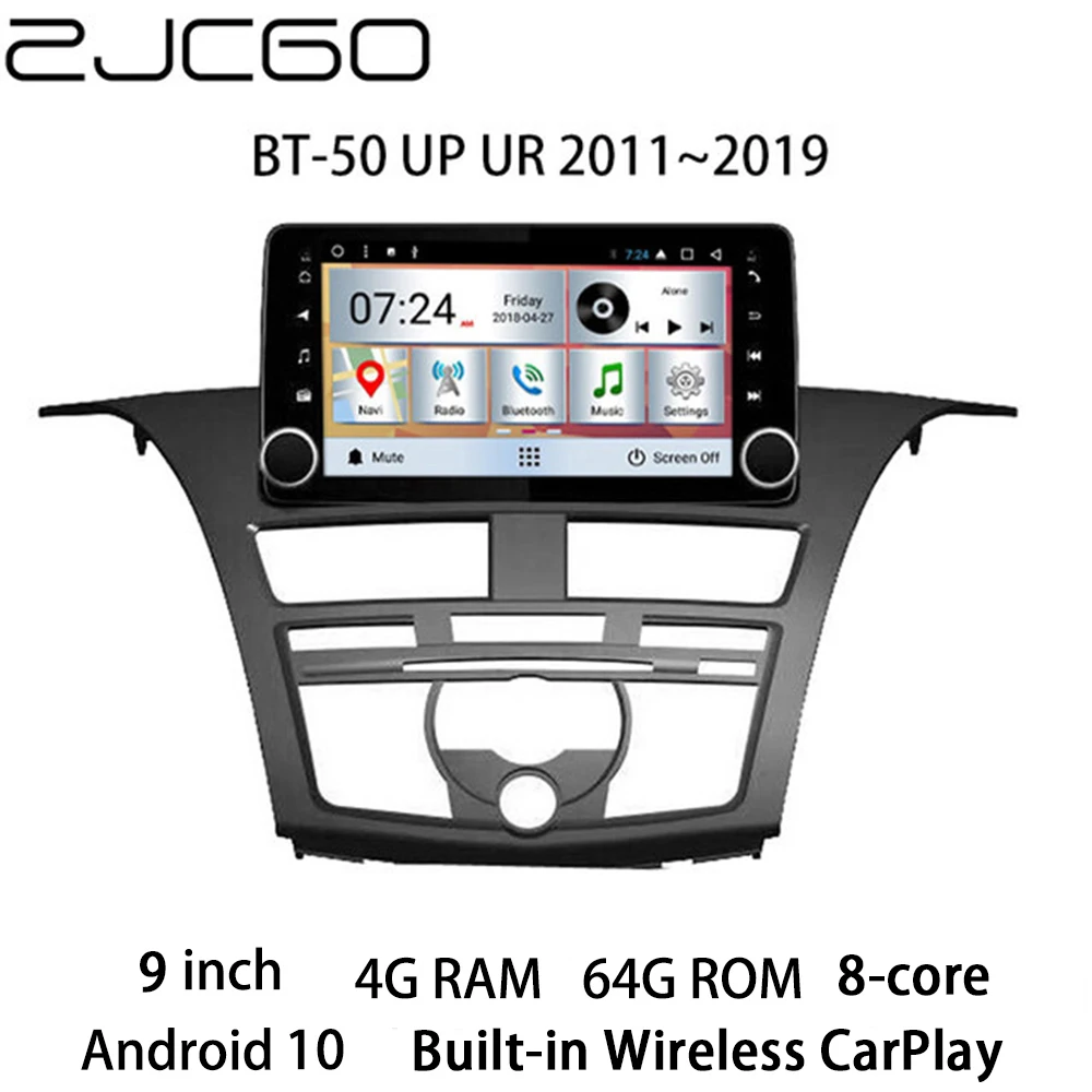 ZJCGO Car Multimedia Player Stereo GPS Radio Navigation 8 Core Android 10 Screen Monitor for Mazda BT-50 BT50 UP UR 2011~2019
ZJCGO Car Multimedia Player Stereo GPS Radio Navigation 8 Core Android 10 Screen Monitor for Mazda BT-50 BT50 UP UR 2011~2019
