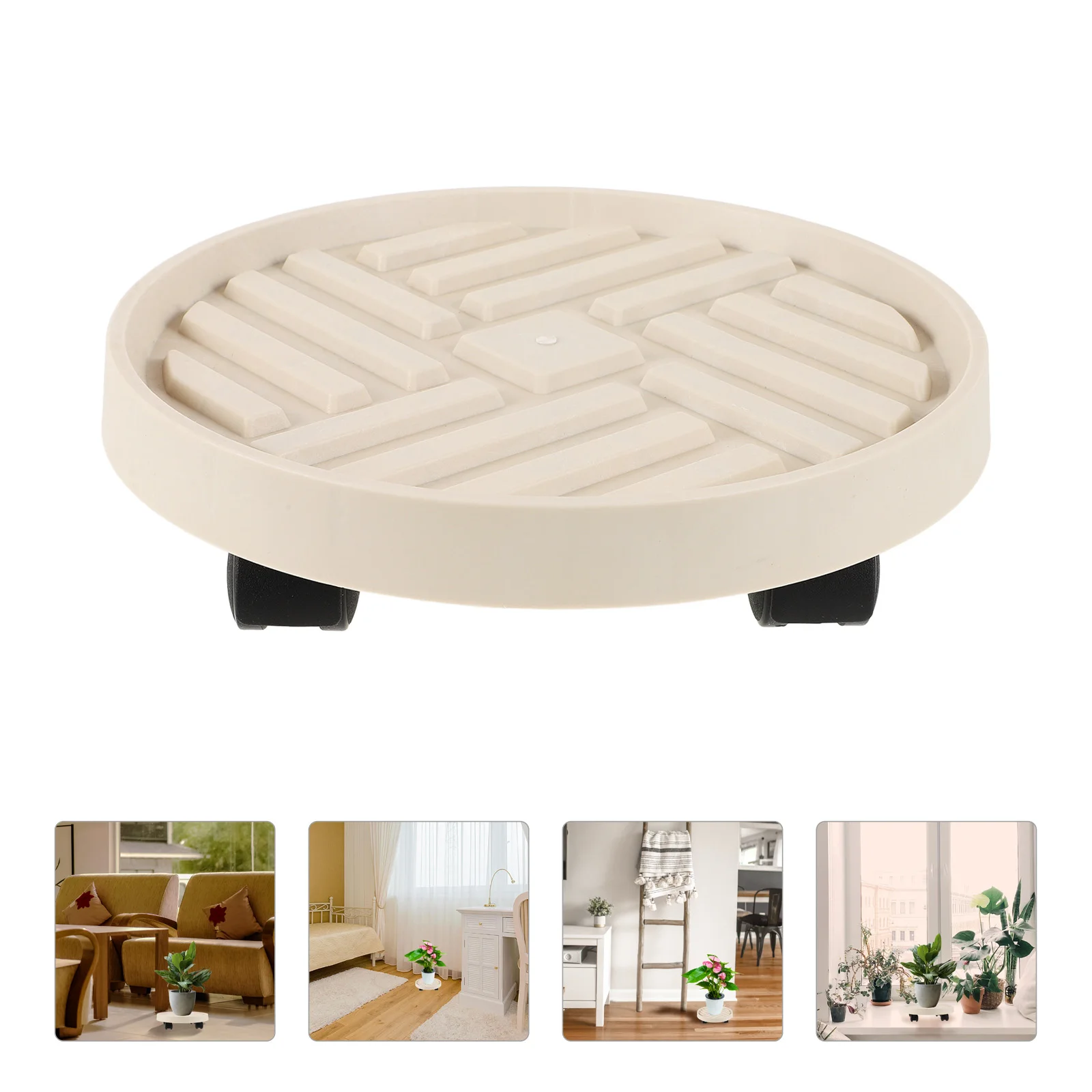 Drainable Breathable Bottom Bracket Planter Tray with Wheels PP Material Rolling Plant Holders for Use
Drainable Breathable Bottom Bracket Planter Tray with Wheels PP Material Rolling Plant Holders for Use