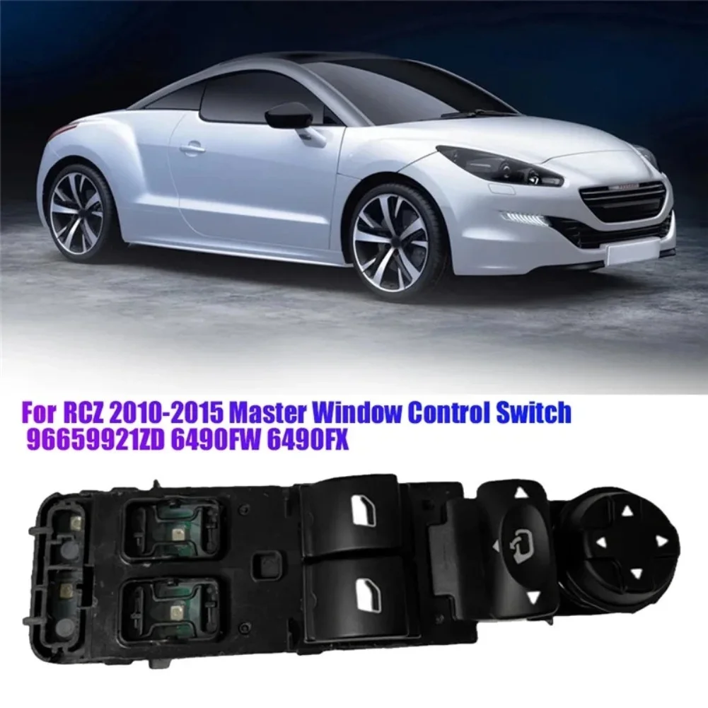 Car Master Window Control Switch 96659921ZD According To The Factory Specifications For RCZ 2010-2015
Car Master Window Control Switch 96659921ZD According To The Factory Specifications For RCZ 2010-2015
