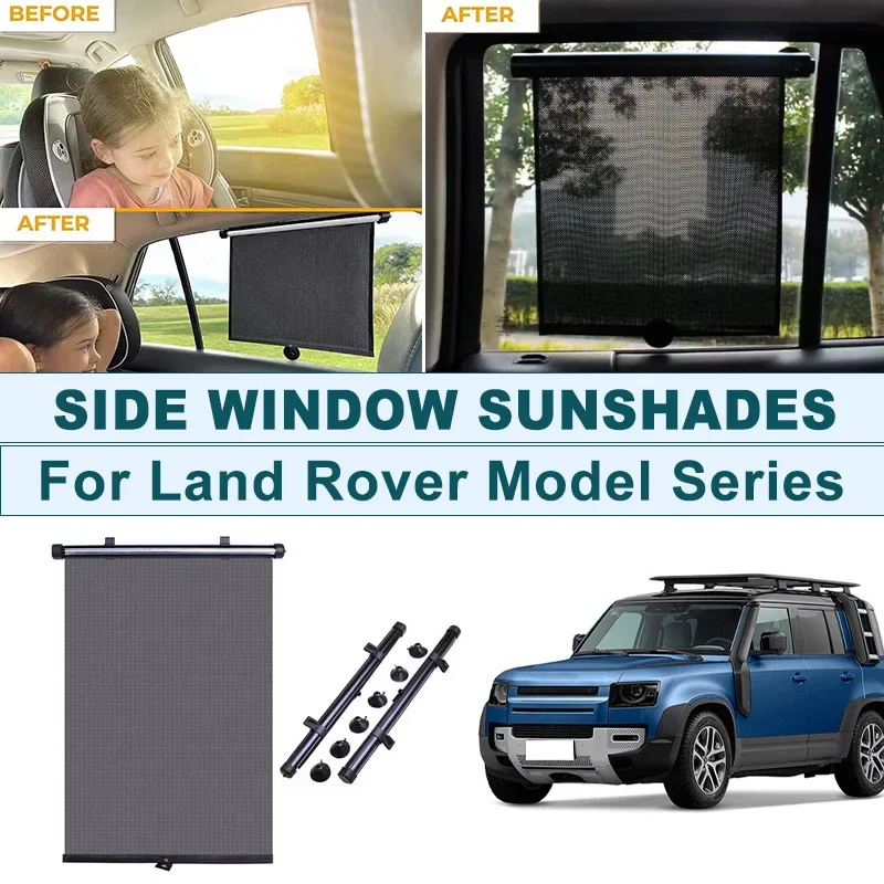 2Pcs UV Protection Retractable Car Side Window Sun Shade Roller Blinds For Land Rover Range Rover Evoque Velar Discovery Sport
2Pcs UV Protection Retractable Car Side Window Sun Shade Roller Blinds For Land Rover Range Rover Evoque Velar Discovery Sport