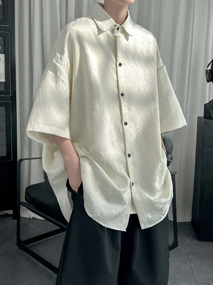 New Chinese Sle Men's ort Sve irt Summer Thin Loose Fit Faion Brand Breathable Lightweight Five-Quarter Sve Jaet
New Chinese Sle Men's ort Sve irt Summer Thin Loose Fit Faion Brand Breathable Lightweight Five-Quarter Sve Jaet