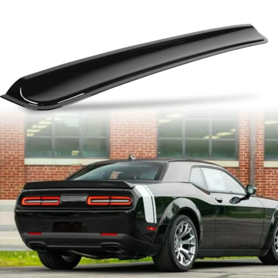 Roof Spoiler for Dodge Challenger Coupe 2009-2023,ABS Plastic, Gloss Black, Lightweight and Aerodynamic Design
Roof Spoiler for Dodge Challenger Coupe 2009-2023,ABS Plastic, Gloss Black, Lightweight and Aerodynamic Design
