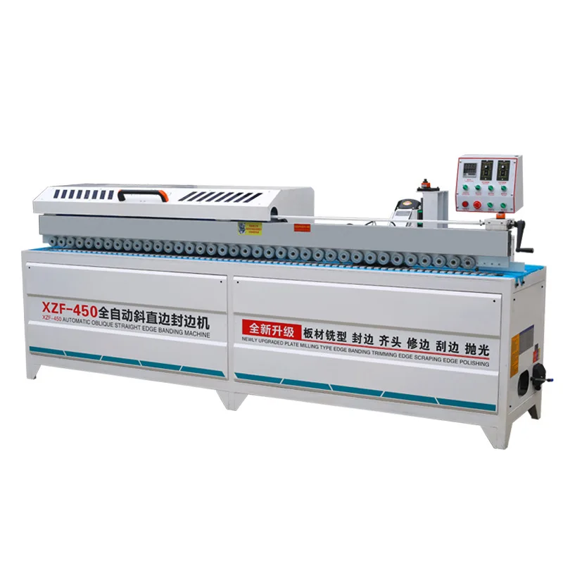 Medium and large woodworking machinery One-time forming, sealing, polishing and edge banding machine
Medium and large woodworking machinery One-time forming, sealing, polishing and edge banding machine