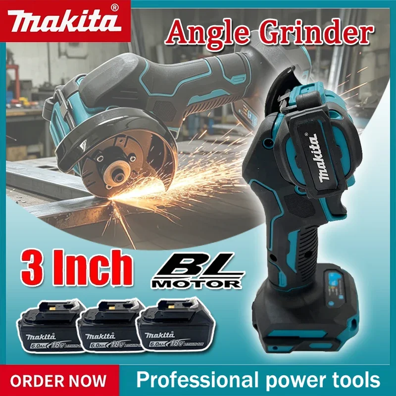 Makita 3 Inch Mini Angle Grinder Cutting Machine Cordless Electric Grinding Polishing Cutting Circular Saw Power Tool For 18V
Makita 3 Inch Mini Angle Grinder Cutting Machine Cordless Electric Grinding Polishing Cutting Circular Saw Power Tool For 18V