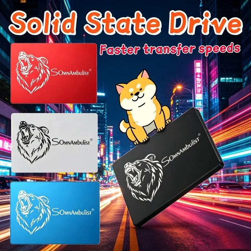 SomnAmbulist Ethereal 2.5 Inch Sata3 Solid State Drive 128GB 256GB 512GB 1TB 2TB SSD Upgrade Drive for Laptop & PC
SomnAmbulist Ethereal 2.5 Inch Sata3 Solid State Drive 128GB 256GB 512GB 1TB 2TB SSD Upgrade Drive for Laptop & PC
