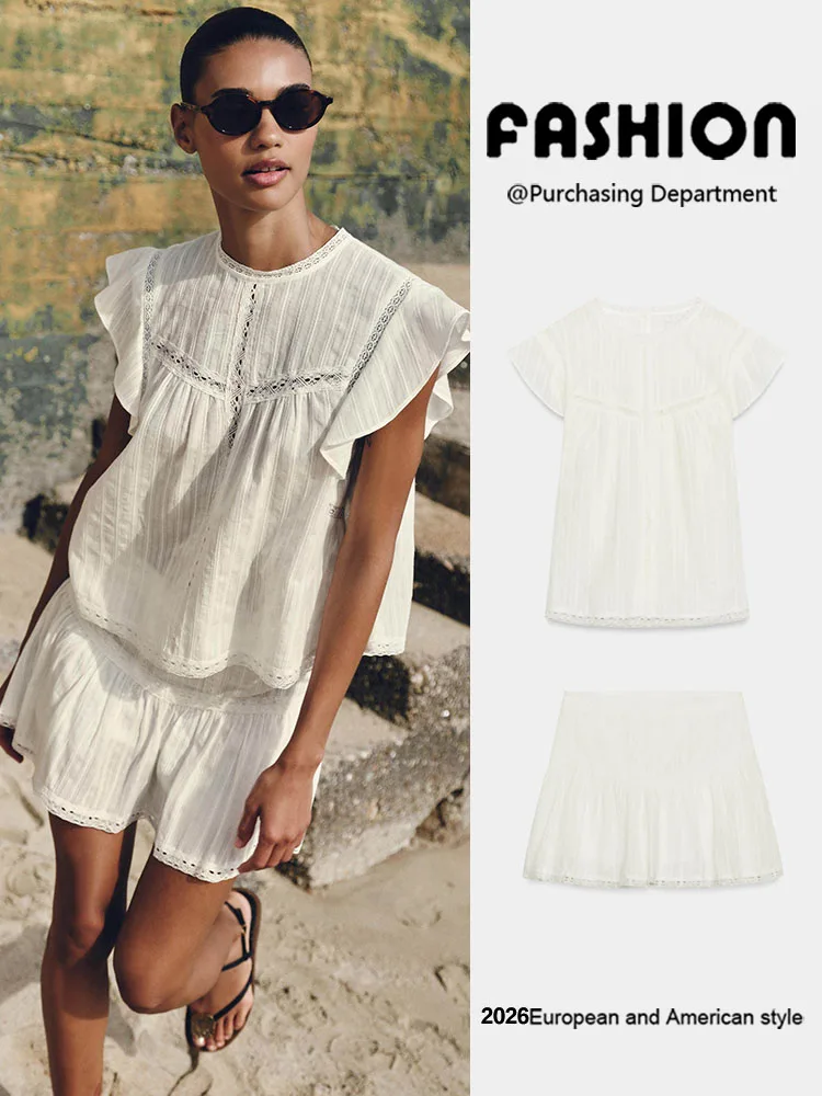 New Summer Women's Sleeveless Top Mid-Waist Skirt Pants ZA2026 Fashionable Chinese Style Clothing Ladies' Premium Clothing
New Summer Women's Sleeveless Top Mid-Waist Skirt Pants ZA2026 Fashionable Chinese Style Clothing Ladies' Premium Clothing