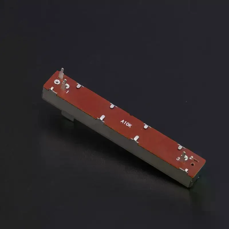 88mm 3-Pin Single Potentiometer A10K B10K Straight Slide Potentiometer Mono Channel Mixer Fader Stroke 6MM
88mm 3-Pin Single Potentiometer A10K B10K Straight Slide Potentiometer Mono Channel Mixer Fader Stroke 6MM