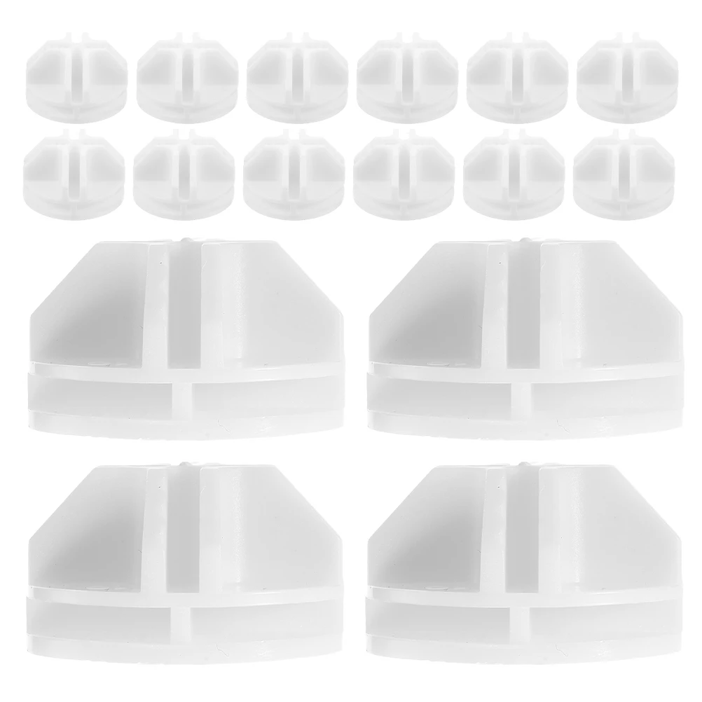 25pcs DIY Cube Connectors Durable Plastic Grid Brackets Modular Storage Wire Organizer Replacement Parts Closet Shoe Racks
25pcs DIY Cube Connectors Durable Plastic Grid Brackets Modular Storage Wire Organizer Replacement Parts Closet Shoe Racks