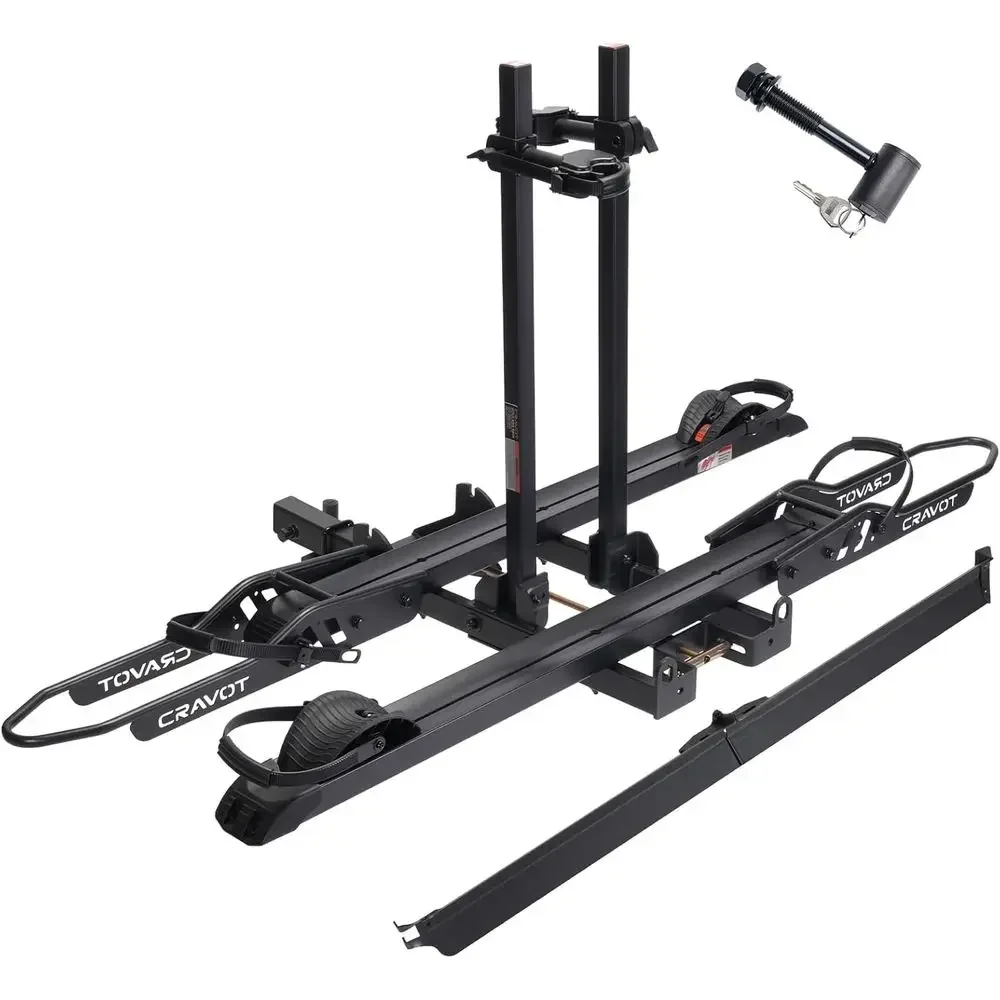2-Bike Electric Bike Carrier, 300 lbs Capacity, Fits Tires Up to 5-Inch, 2-Inch Hitch Receiver
2-Bike Electric Bike Carrier, 300 lbs Capacity, Fits Tires Up to 5-Inch, 2-Inch Hitch Receiver