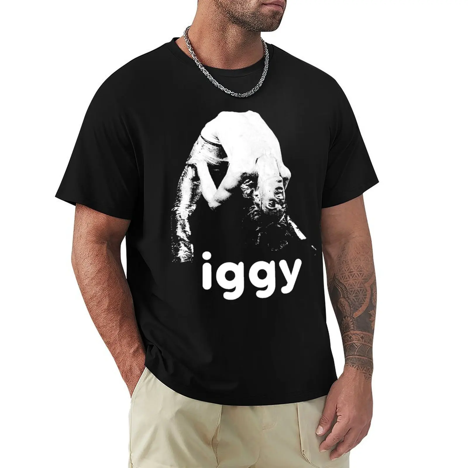 iggy - The White Stencil T-Shirt Streetwear Print Tee Shirt
iggy - The White Stencil T-Shirt Streetwear Print Tee Shirt