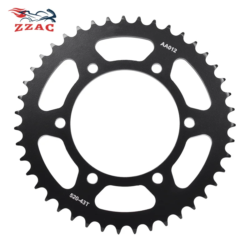 520 43T 20CrMnTi Motorcycle Rear Sprocket Sprocket For Suzuki GSX-R600 GSXR600 GSX R600 2011-2021 GSX-R750 GSXR750 2011-2018
520 43T 20CrMnTi Motorcycle Rear Sprocket Sprocket For Suzuki GSX-R600 GSXR600 GSX R600 2011-2021 GSX-R750 GSXR750 2011-2018