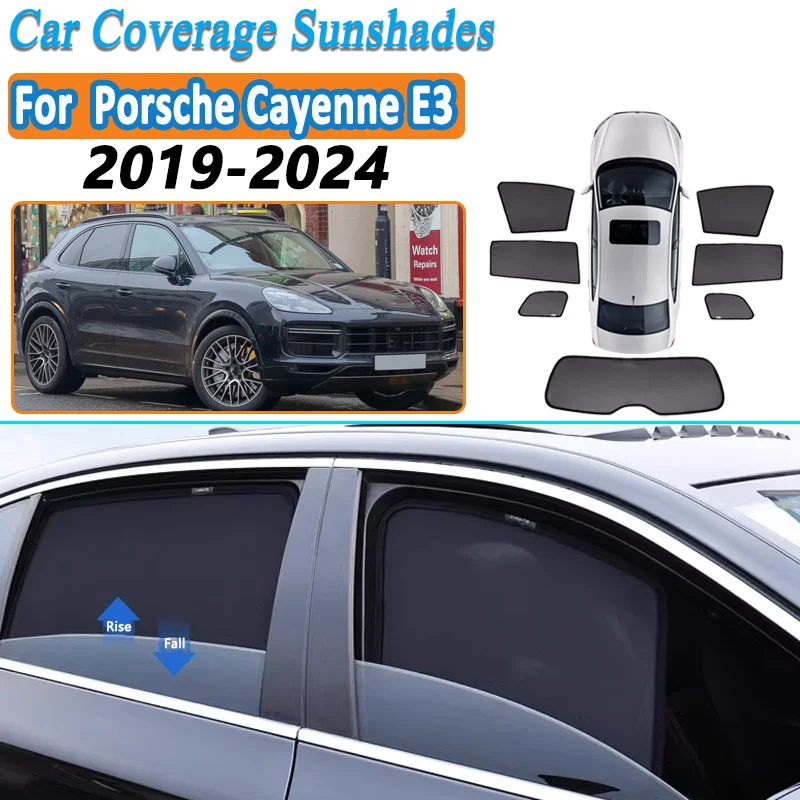 Солнцезащитные шторки для боковых окон Porsche Cayenne E3 2019-2024, сетчатые солнцезащитные экраны, защита от прямого солнца, шторки для конфиденциальности, аксессуары
Солнцезащитные шторки для боковых окон Porsche Cayenne E3 2019-2024, сетчатые солнцезащитные экраны, защита от прямого солнца, шторки для конфиденциальности, аксессуары