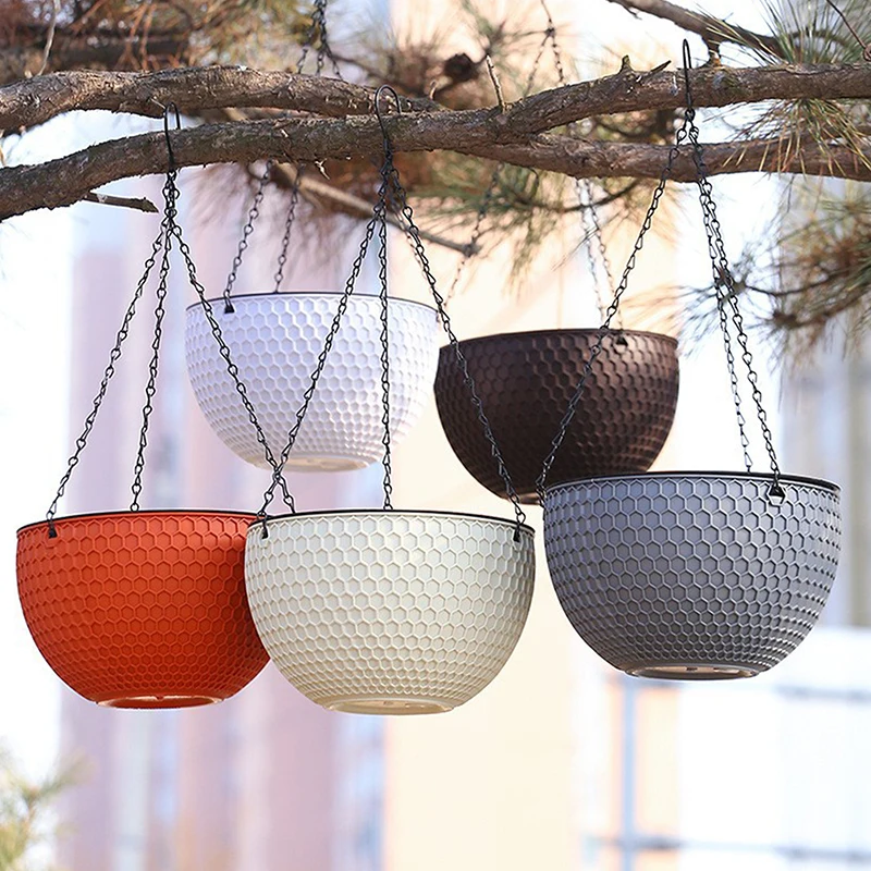 Upper Diameter 16.5cm Rattan Plastic Hanging Basket Succulent Green Plant Hanging Pot Honeycomb Hanging Pot
Upper Diameter 16.5cm Rattan Plastic Hanging Basket Succulent Green Plant Hanging Pot Honeycomb Hanging Pot
