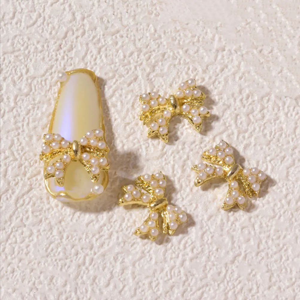 16 Pcs Manicure DIY Ornament Nail Decor Art Accessory Small Bowknot Exquisite Rhinestones
16 Pcs Manicure DIY Ornament Nail Decor Art Accessory Small Bowknot Exquisite Rhinestones