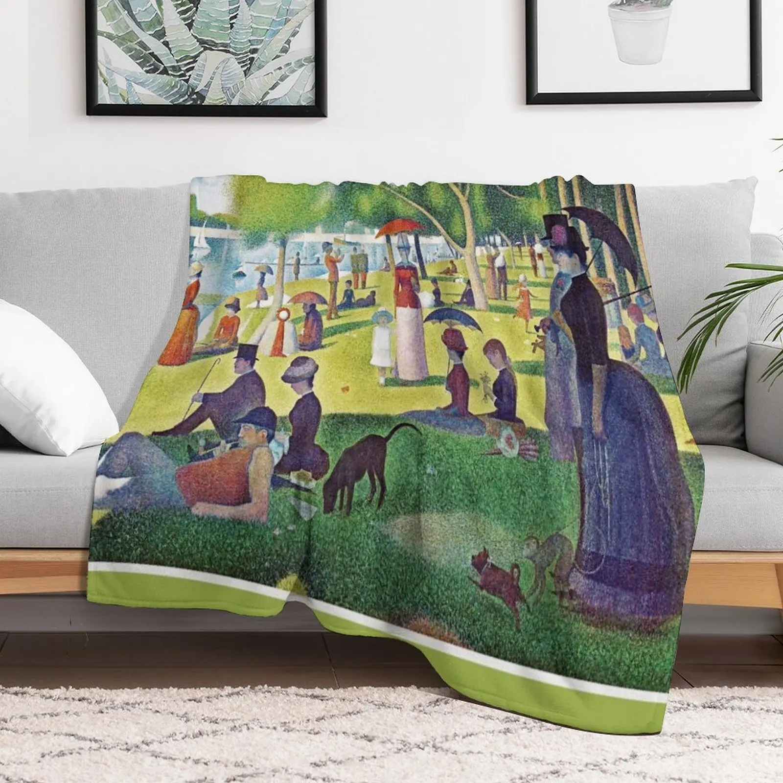Seurat's A Sunday Afternoon on La Grande Jatte - Fine Art Pointillism Throw Blanket Thermal Decorative Beds Blankets
Seurat's A Sunday Afternoon on La Grande Jatte - Fine Art Pointillism Throw Blanket Thermal Decorative Beds Blankets