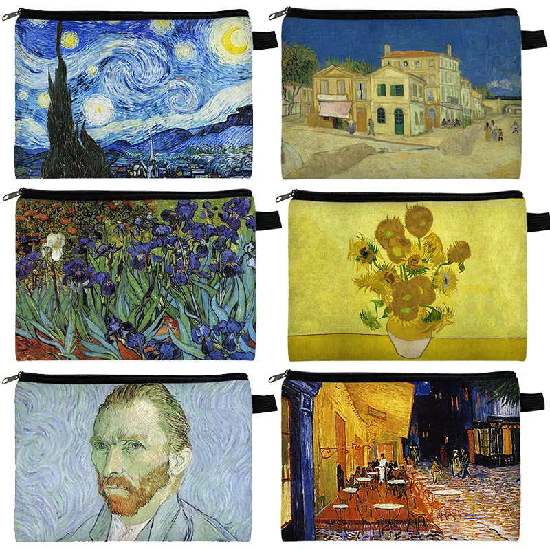 Vintage Starry Night Oil Painting Cosmetic Case Women Large Capacity Travel Toiletry Organizer Napkin Storage Pouch Napkin Bag
Vintage Starry Night Oil Painting Cosmetic Case Women Large Capacity Travel Toiletry Organizer Napkin Storage Pouch Napkin Bag