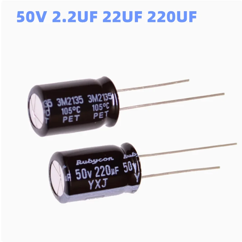5PCS 50V 2.2UF 22UF 220UF 6.8UF 68UF 680UF Electrolytic Capacitor 4X7 13X25 8X12 8X11.5 5X11 8X16 12.5X35 10X12 8X20 10X16 5X11
5PCS 50V 2.2UF 22UF 220UF 6.8UF 68UF 680UF Electrolytic Capacitor 4X7 13X25 8X12 8X11.5 5X11 8X16 12.5X35 10X12 8X20 10X16 5X11