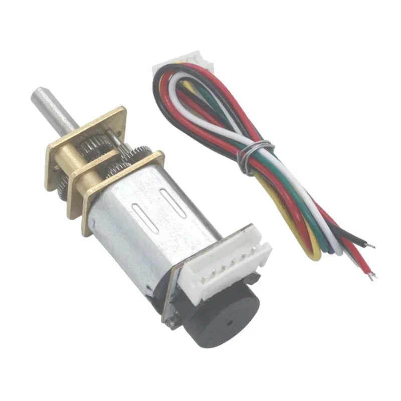 DC 3V 6V 12V Encoder Gear Motor N20 Mini Micro Metal Gear Motor19-3000RPM Slow Speed Reduction Gear Reducer Motor Geared Motors
DC 3V 6V 12V Encoder Gear Motor N20 Mini Micro Metal Gear Motor19-3000RPM Slow Speed Reduction Gear Reducer Motor Geared Motors