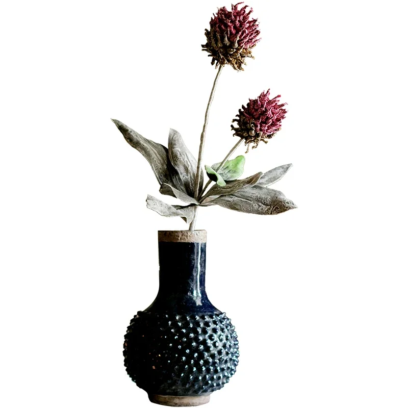 Simulation of magnolia thistle high-end fake flower living room decoration flower arrangement American retro Zen art flower arra
Simulation of magnolia thistle high-end fake flower living room decoration flower arrangement American retro Zen art flower arra
