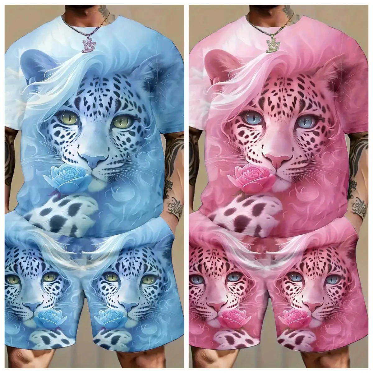 2025-26 Summer New Best-selling Fashion Trend Suit 3D Printing American Street Breathable Comfortable T-shirt Shorts Suit
2025-26 Summer New Best-selling Fashion Trend Suit 3D Printing American Street Breathable Comfortable T-shirt Shorts Suit