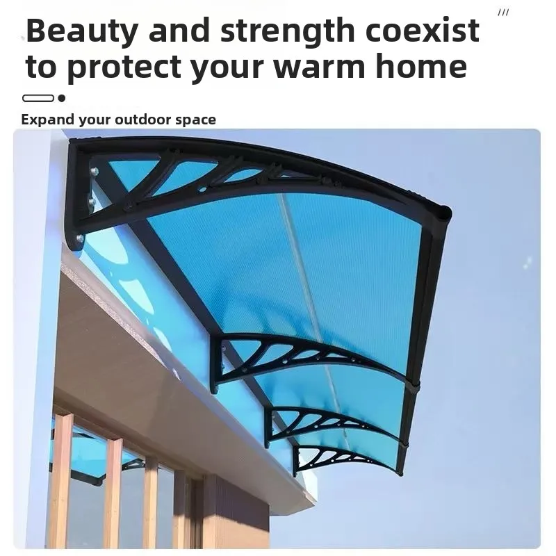 240x100cmAluminum frame window and door polycarbonate PC rain canopy sunshade porch awning doorway windowsill sunshade
240x100cmAluminum frame window and door polycarbonate PC rain canopy sunshade porch awning doorway windowsill sunshade