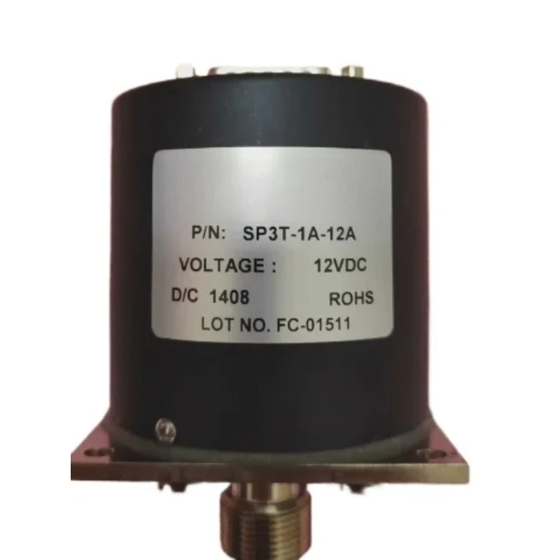 EPX SP3T-1A-12A DC-12GHz 12V 200W - 12 GHZ N Rf Coaxial Microwave SP3T Switch
EPX SP3T-1A-12A DC-12GHz 12V 200W - 12 GHZ N Rf Coaxial Microwave SP3T Switch