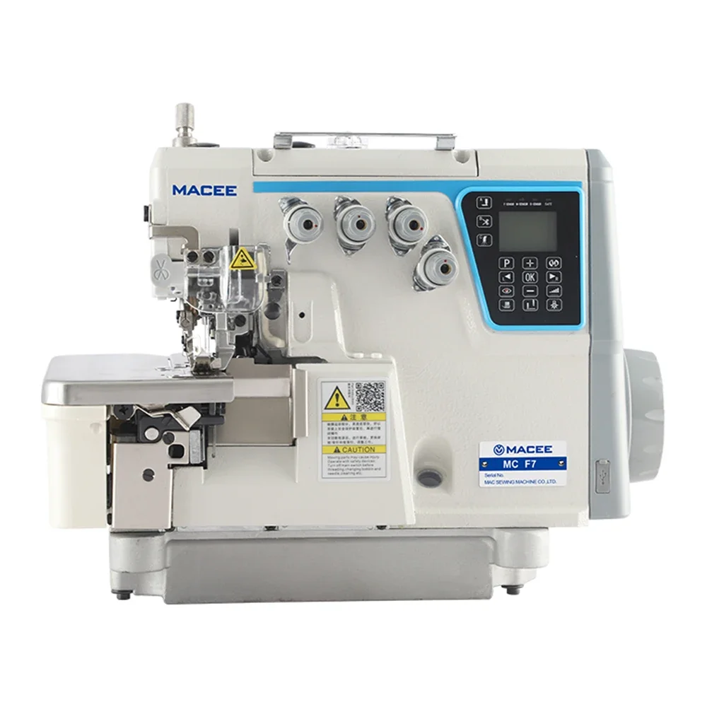 MC F7 industrial cheap price 4 thread computerized automatic overlock sewing machine
MC F7 industrial cheap price 4 thread computerized automatic overlock sewing machine