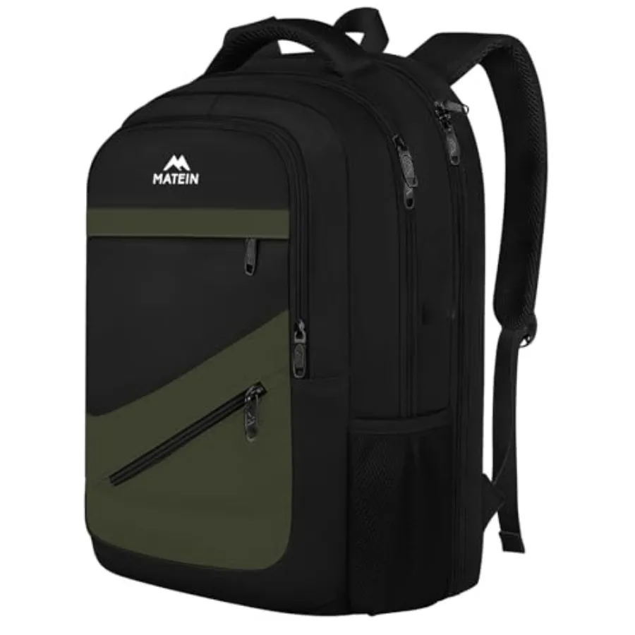 Laptop Backpack for Work, Airle Approved Carry On Travel Backpack with Anti Theft Pocket and Luggage Strap, Water Resistant Col
Laptop Backpack for Work, Airle Approved Carry On Travel Backpack with Anti Theft Pocket and Luggage Strap, Water Resistant Col