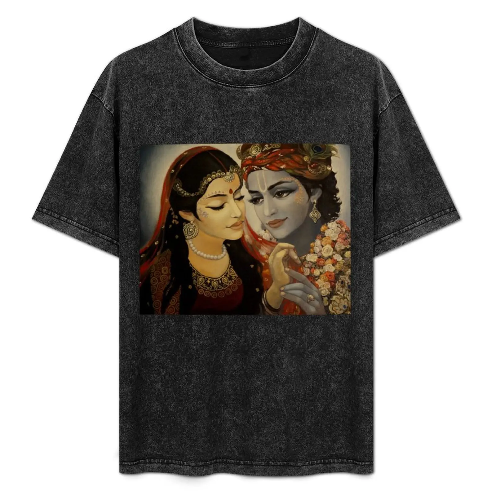 Krishna and Radha T-Shirt Comfortable Work Wear Tee
Krishna and Radha T-Shirt Comfortable Work Wear Tee