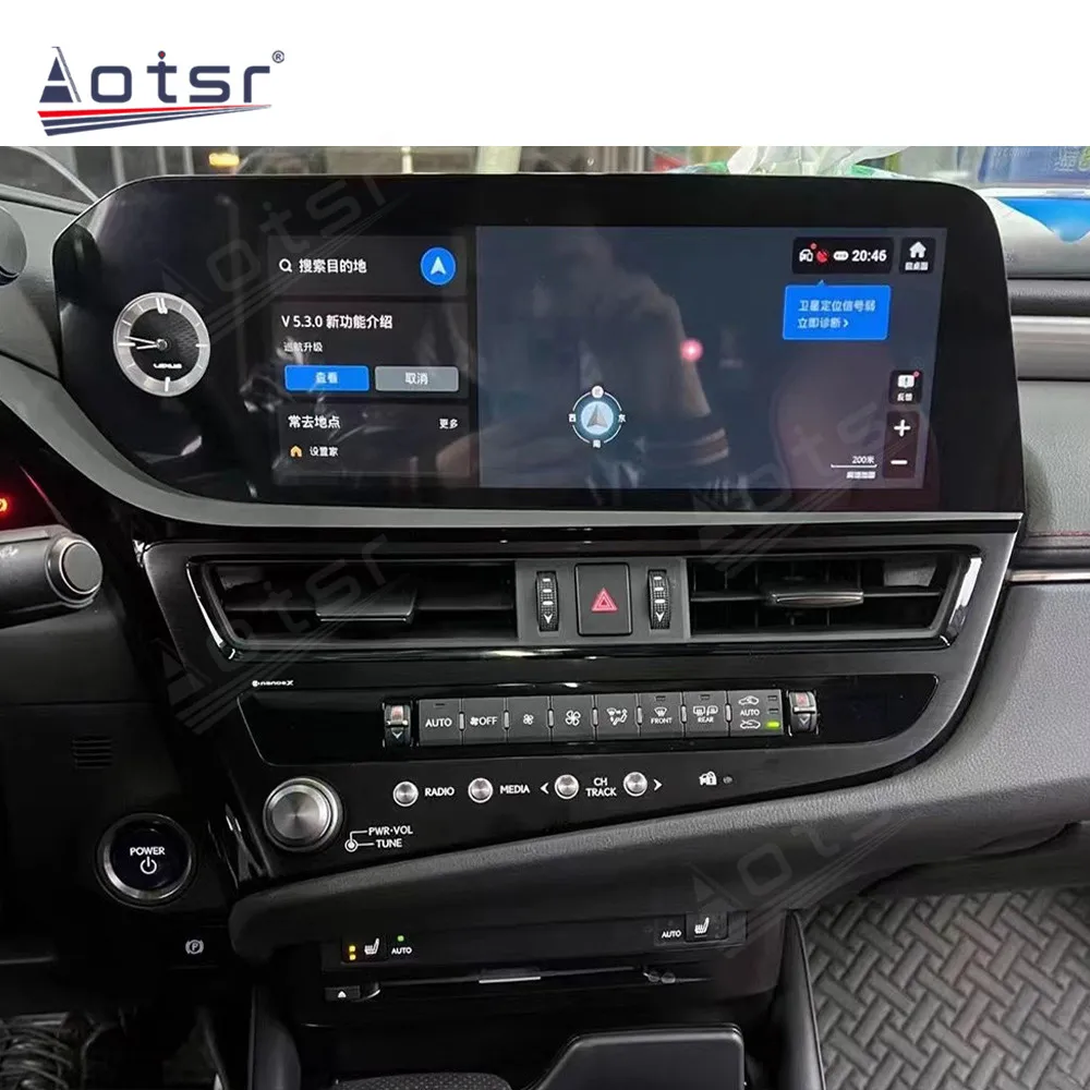 12,3-дюймовый Carplay Android 13 для Lexus ES 2020-2022 GPS-навигация Автомобильный радиоприемник HD с сенсорным экраном Мультимедийный автостерео головное устройство
12,3-дюймовый Carplay Android 13 для Lexus ES 2020-2022 GPS-навигация Автомобильный радиоприемник HD с сенсорным экраном Мультимедийный автостерео головное устройство