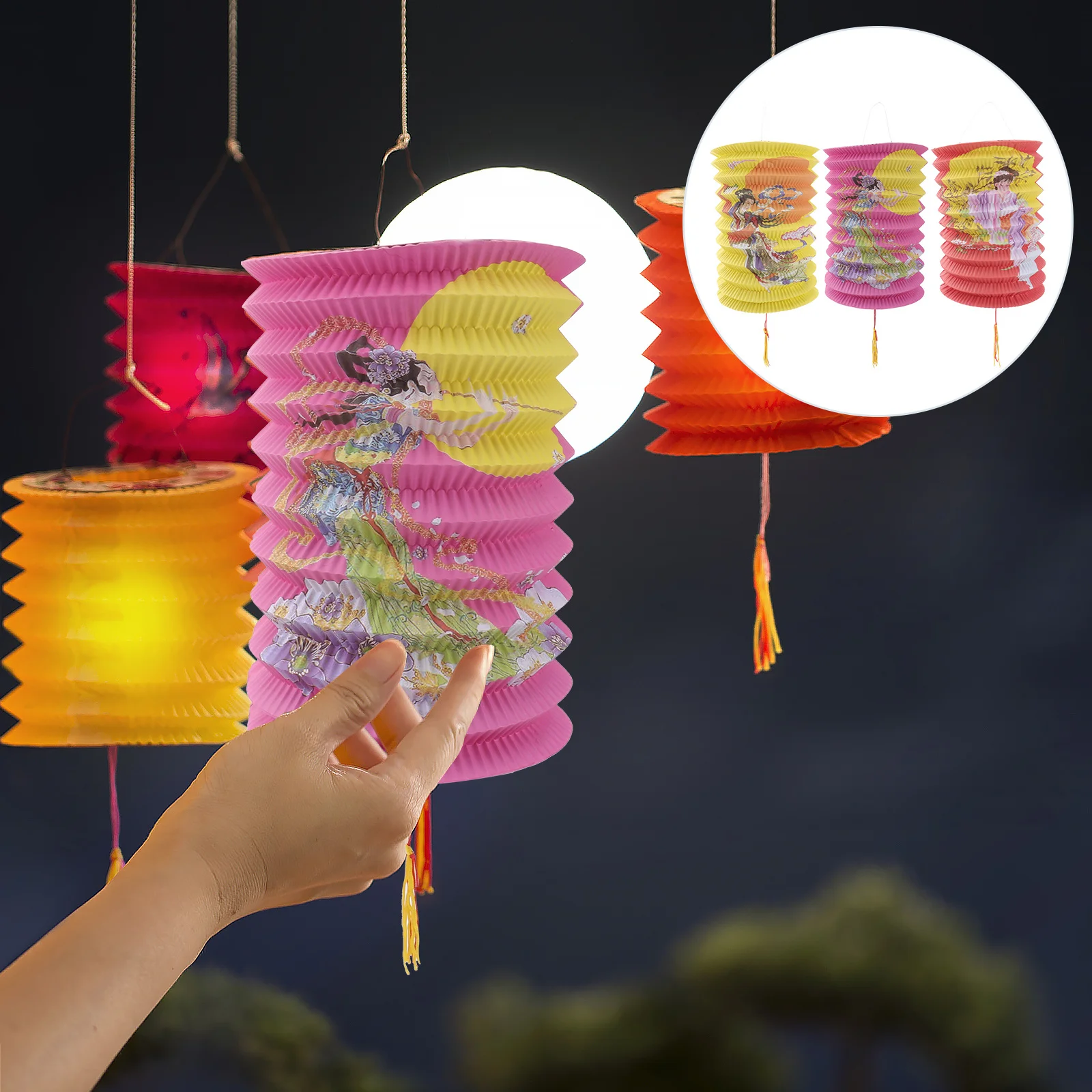 6 pcs Paper Lanterns Chinese Style Moon Festival Decorations For Wedding Spring Festival Lantern Party Festive Adornments Mood
6 pcs Paper Lanterns Chinese Style Moon Festival Decorations For Wedding Spring Festival Lantern Party Festive Adornments Mood