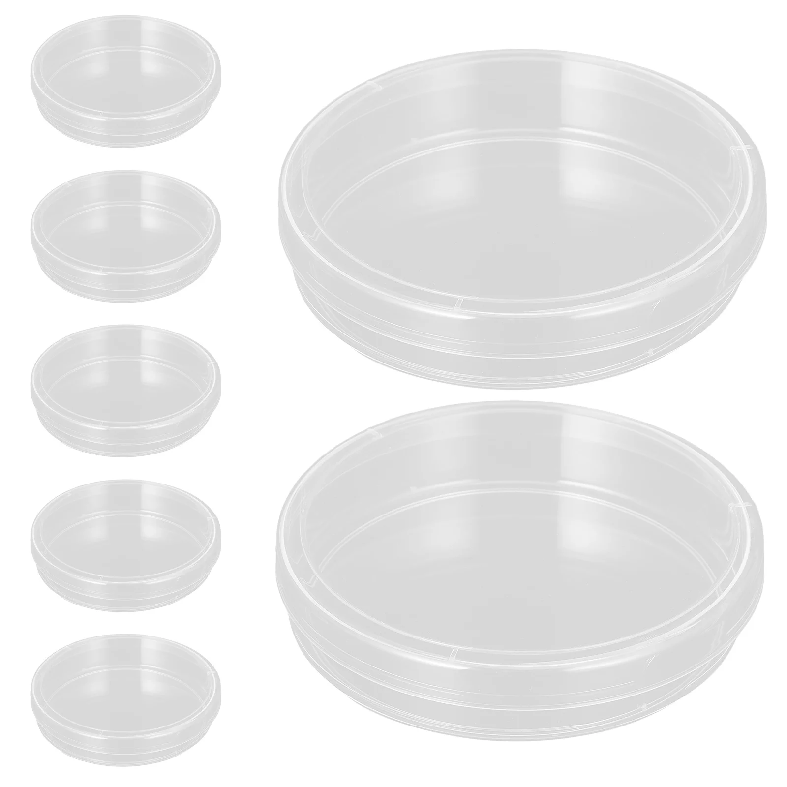 10Pcs Clear Petri Dishes for Cell Plate Lab Use Wear Resistant Plastic Laboratory Petri Holder Bulk Pack
10Pcs Clear Petri Dishes for Cell Plate Lab Use Wear Resistant Plastic Laboratory Petri Holder Bulk Pack