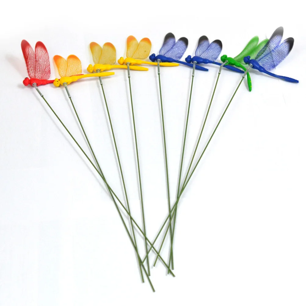 20pcs Plastic Dragonfly Garden Stakes Waterproof Decorative Sticks For Yard Lawn Planter With Metal Posts Spring Swaying Outdoor
20pcs Plastic Dragonfly Garden Stakes Waterproof Decorative Sticks For Yard Lawn Planter With Metal Posts Spring Swaying Outdoor