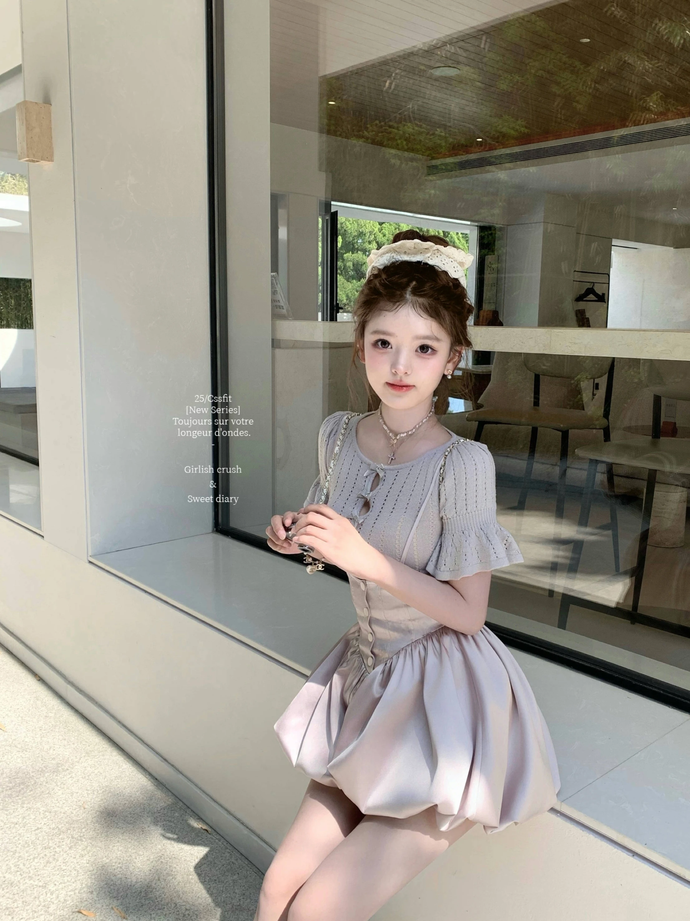 Комплект из вязаных шерстяных брюк-фонариков и топа (трикотажный костюм) фиолетового цвета для женщин, повседневный летний модный комплект от Chi Umeng
Комплект из вязаных шерстяных брюк-фонариков и топа (трикотажный костюм) фиолетового цвета для женщин, повседневный летний модный комплект от Chi Umeng