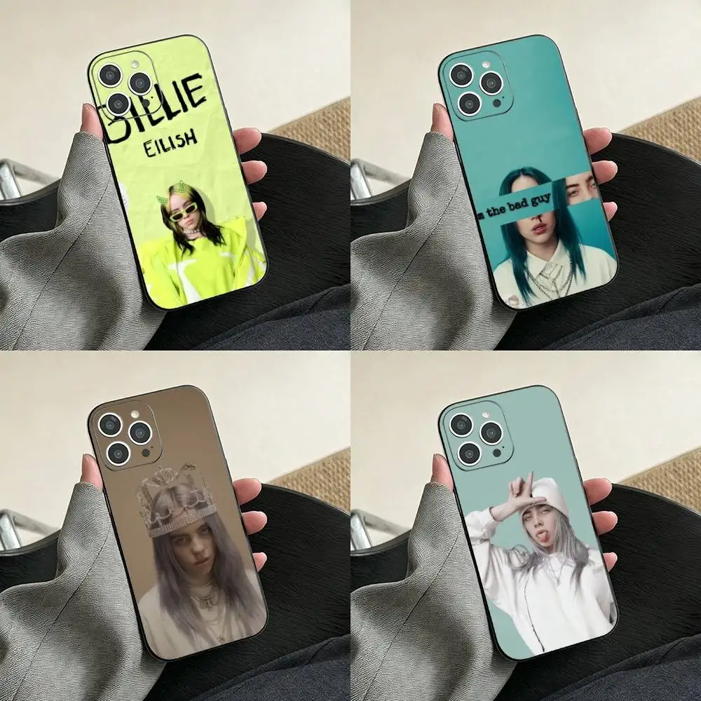 Singer B-Billie Eilish Phone Case For iPhone 17, 16,15,14,13,12,11 Plus,Pro Max, Others Soft Black Cover
Singer B-Billie Eilish Phone Case For iPhone 17, 16,15,14,13,12,11 Plus,Pro Max, Others Soft Black Cover