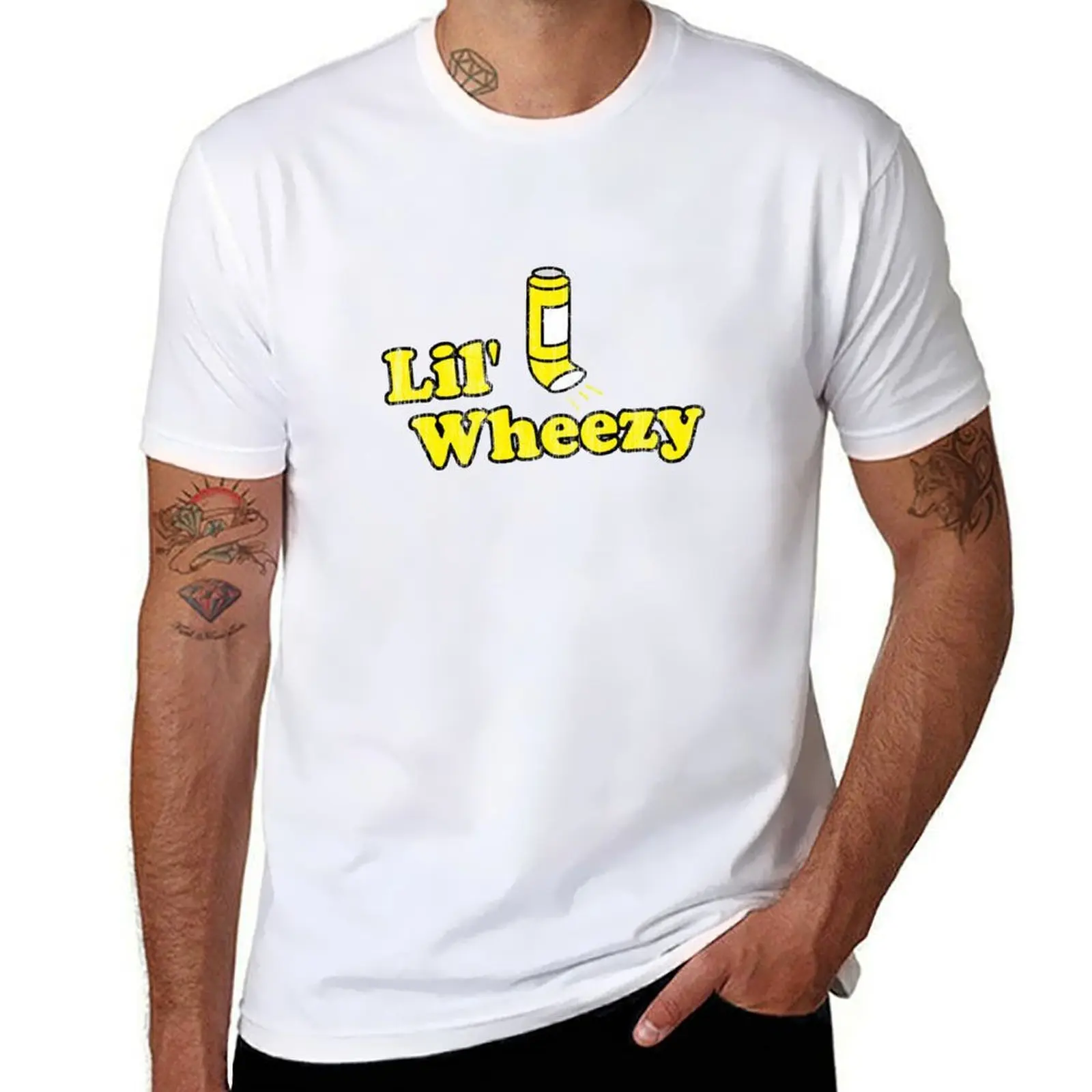 Lil' Wheezy Asthma T-Shirt t shirts for man cotton funny anime tshirt T-Shirt
Lil' Wheezy Asthma T-Shirt t shirts for man cotton funny anime tshirt T-Shirt