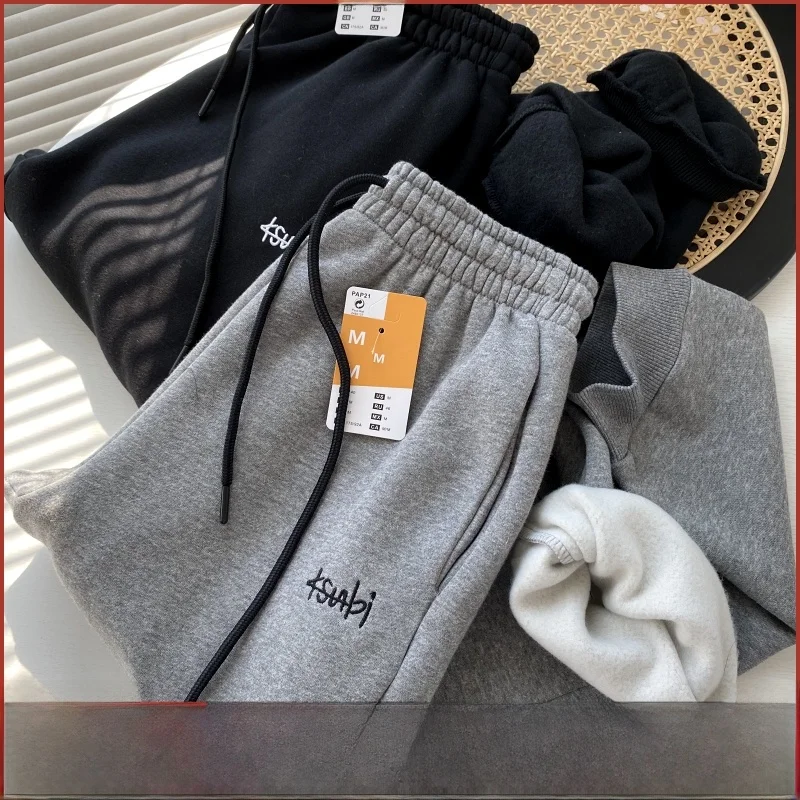 Men's Fce Lined Straight Leg Casual Trousers Autumn Winter New Sle Comfortable Sweatpants Youthful Faion Trend
Men's Fce Lined Straight Leg Casual Trousers Autumn Winter New Sle Comfortable Sweatpants Youthful Faion Trend