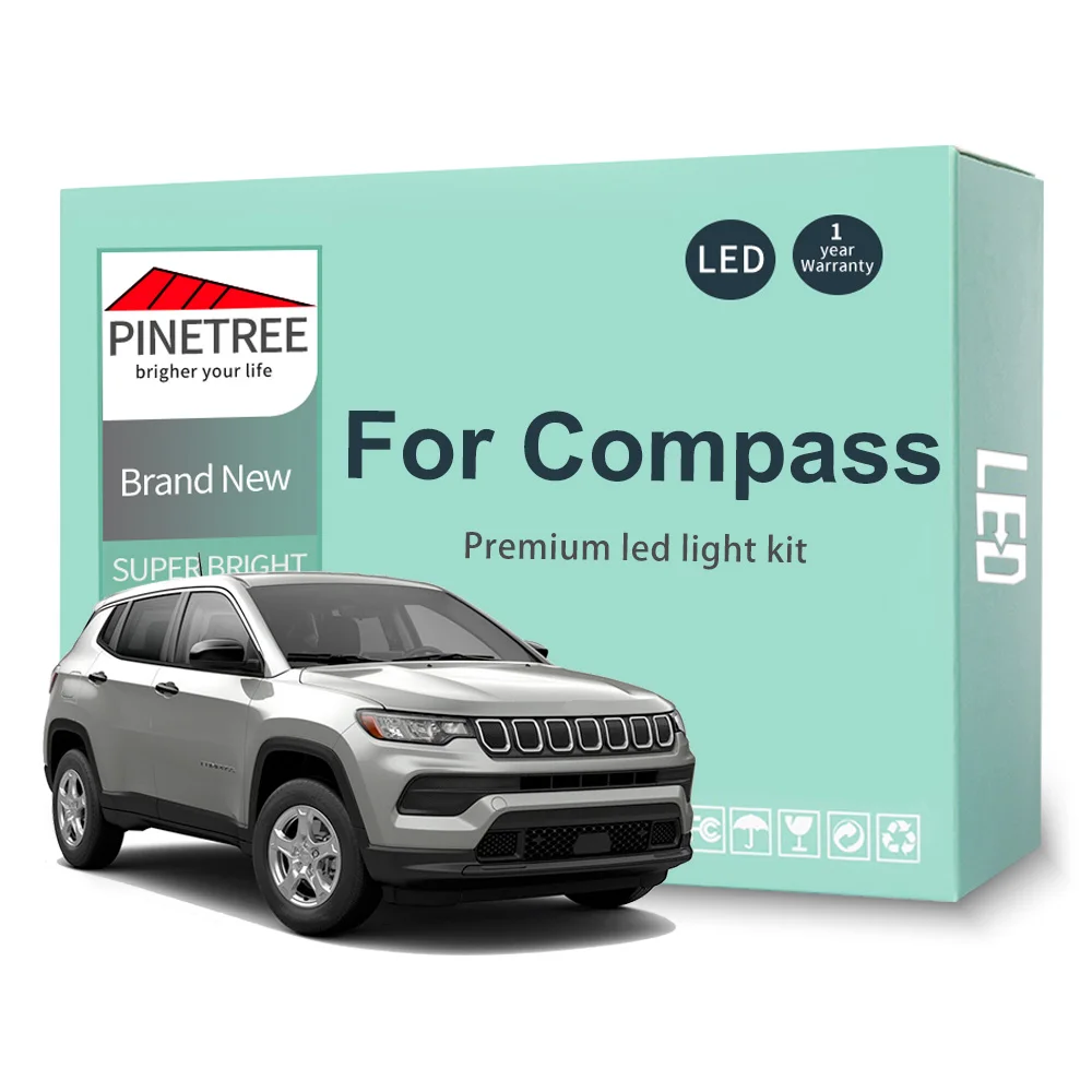 High Qaulity Canbus Led Interior Light Kit For Jeep Compass 2007-2015 2016 2017 2018 2019 2020 2021 2022 Dome Map Trunk
High Qaulity Canbus Led Interior Light Kit For Jeep Compass 2007-2015 2016 2017 2018 2019 2020 2021 2022 Dome Map Trunk