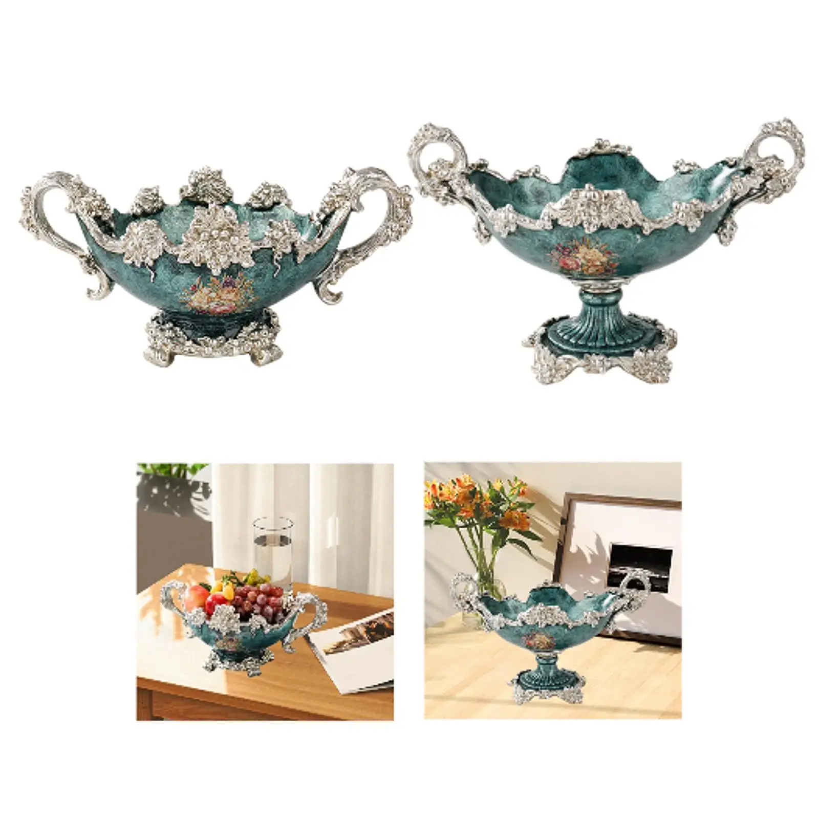 Fruit Plate Decorative Resin Ornaments European Snack Stand Dessert Plate Cake Stand for Restaurant Table Birthday Cafe Party
Fruit Plate Decorative Resin Ornaments European Snack Stand Dessert Plate Cake Stand for Restaurant Table Birthday Cafe Party