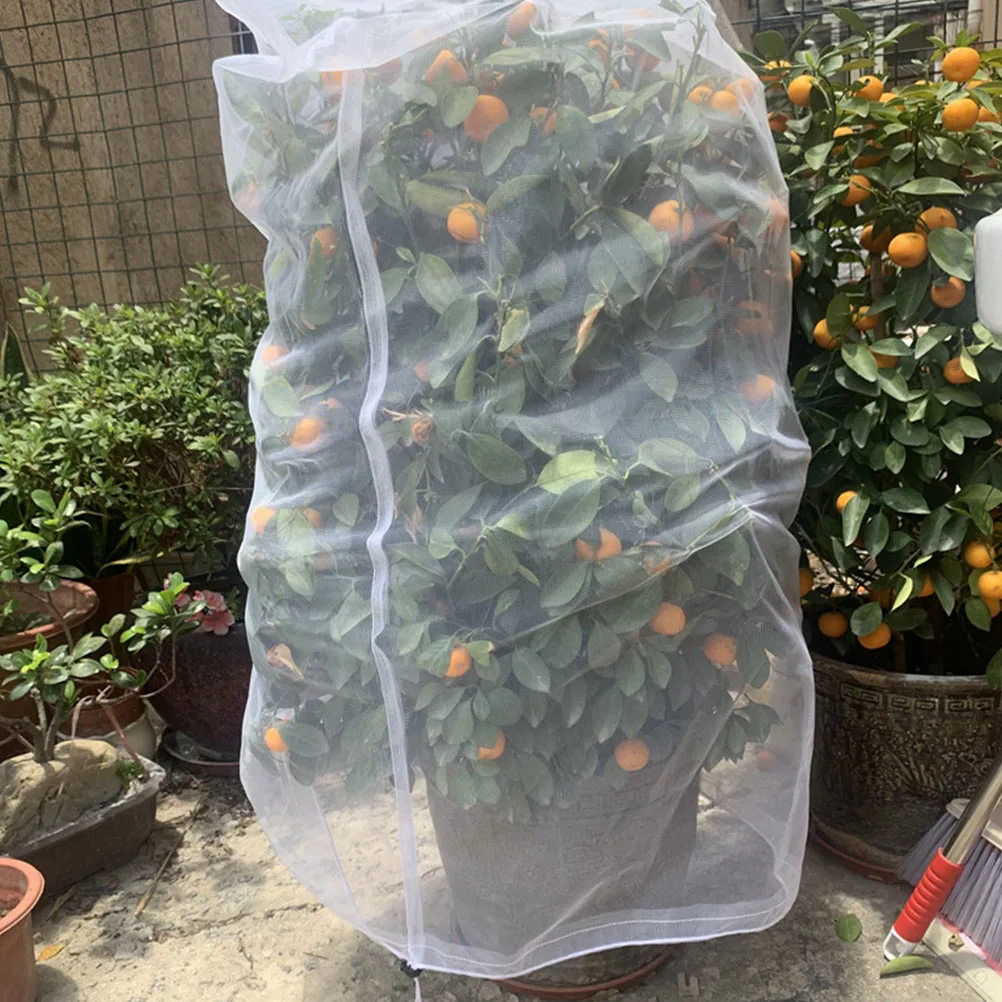 Insect proof Mesh Bag Plant Cover Drawstring Fine Netting Protective Wear resistant Plants Fruits Gardening Lightweight
Insect proof Mesh Bag Plant Cover Drawstring Fine Netting Protective Wear resistant Plants Fruits Gardening Lightweight