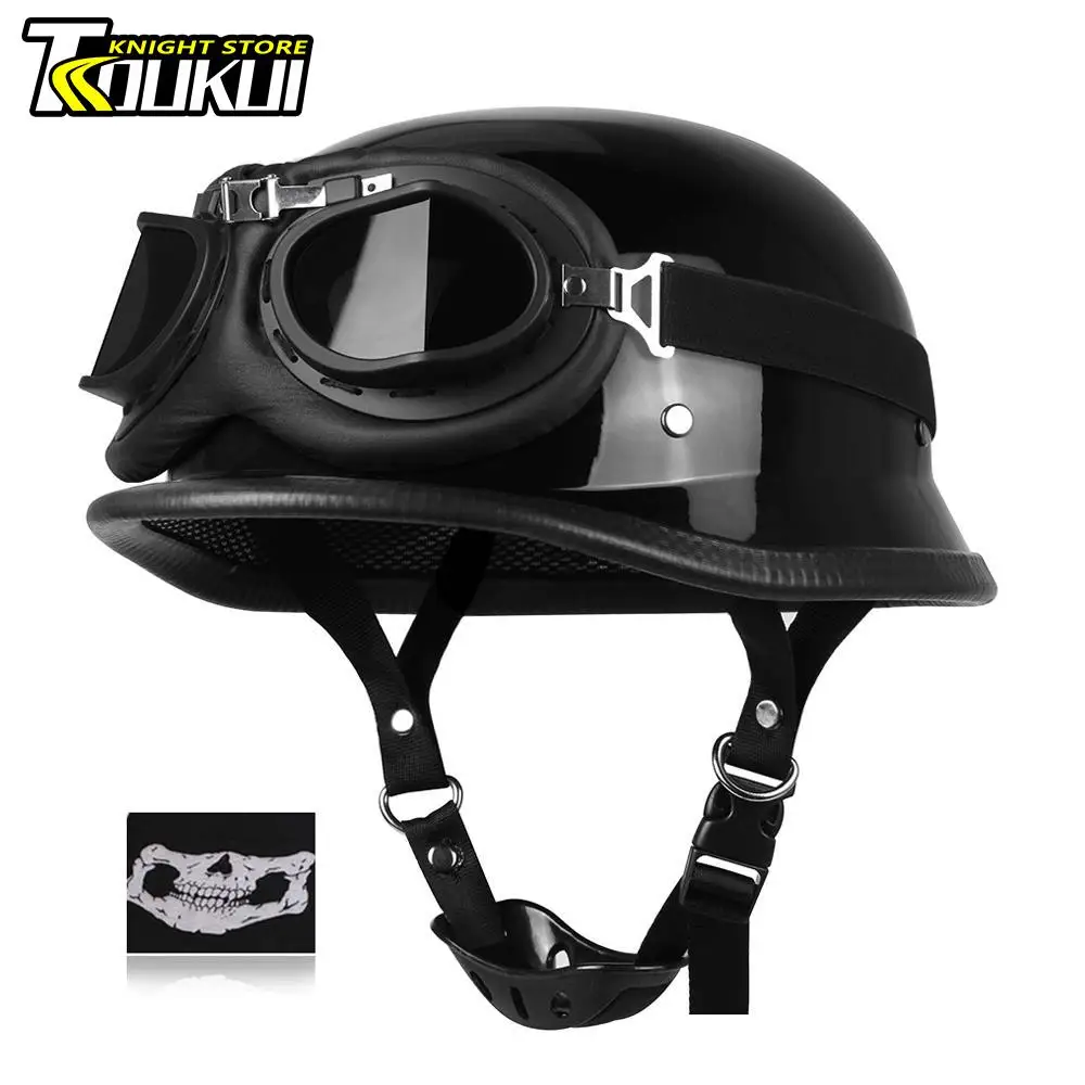 Retro Motorcycle Helmet DOT Safety Protection German Vintage Moto Helmet Capacete De Moto Half Helmet Casco Moto Scooter Casque
Retro Motorcycle Helmet DOT Safety Protection German Vintage Moto Helmet Capacete De Moto Half Helmet Casco Moto Scooter Casque