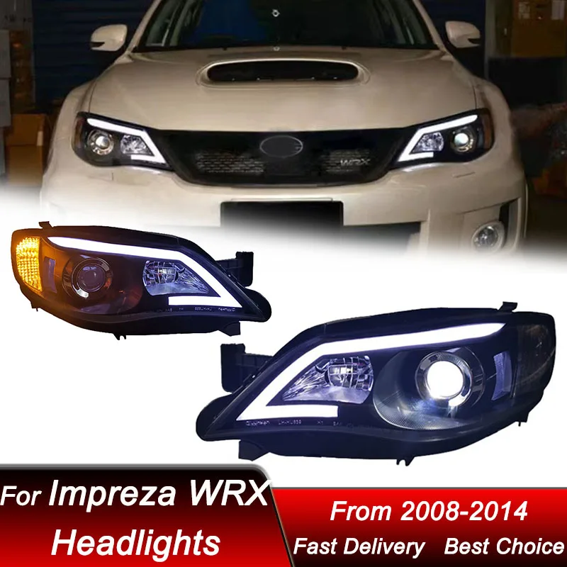 Автомобильные фары для SUBARU Lmpreza WRX 10G 2008-2014 Новый стиль полная фотолампа в сборе обновленная проекционная линза комплект аксессуаров
Автомобильные фары для SUBARU Lmpreza WRX 10G 2008-2014 Новый стиль полная фотолампа в сборе обновленная проекционная линза комплект аксессуаров