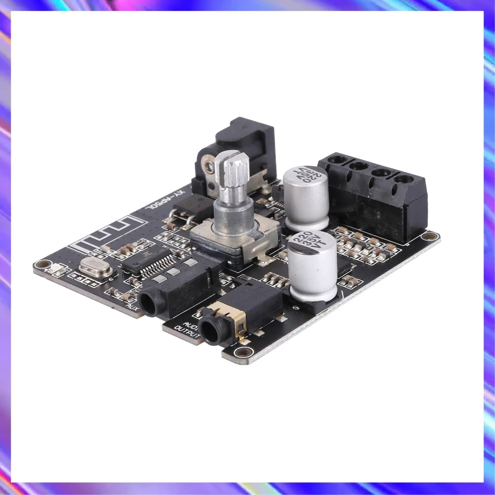 A24U 2X XY-AP50L Mini Bluetooth 5.0 50W+50W Wireless Audio Power Digital Amplifier Board Stereo Amp 3.5MM AUX USB APP
A24U 2X XY-AP50L Mini Bluetooth 5.0 50W+50W Wireless Audio Power Digital Amplifier Board Stereo Amp 3.5MM AUX USB APP