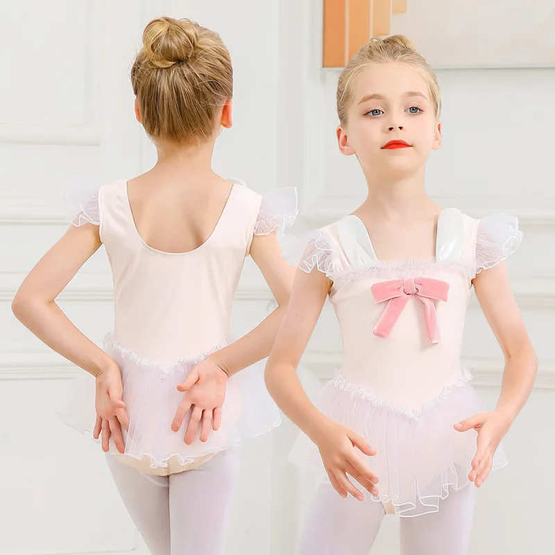 Girls Rabbit Tutu Leotard Long Short Sleeve Bow Ballet Dance Dress Gymnastics Skating Party Outfit for Kids
Girls Rabbit Tutu Leotard Long Short Sleeve Bow Ballet Dance Dress Gymnastics Skating Party Outfit for Kids